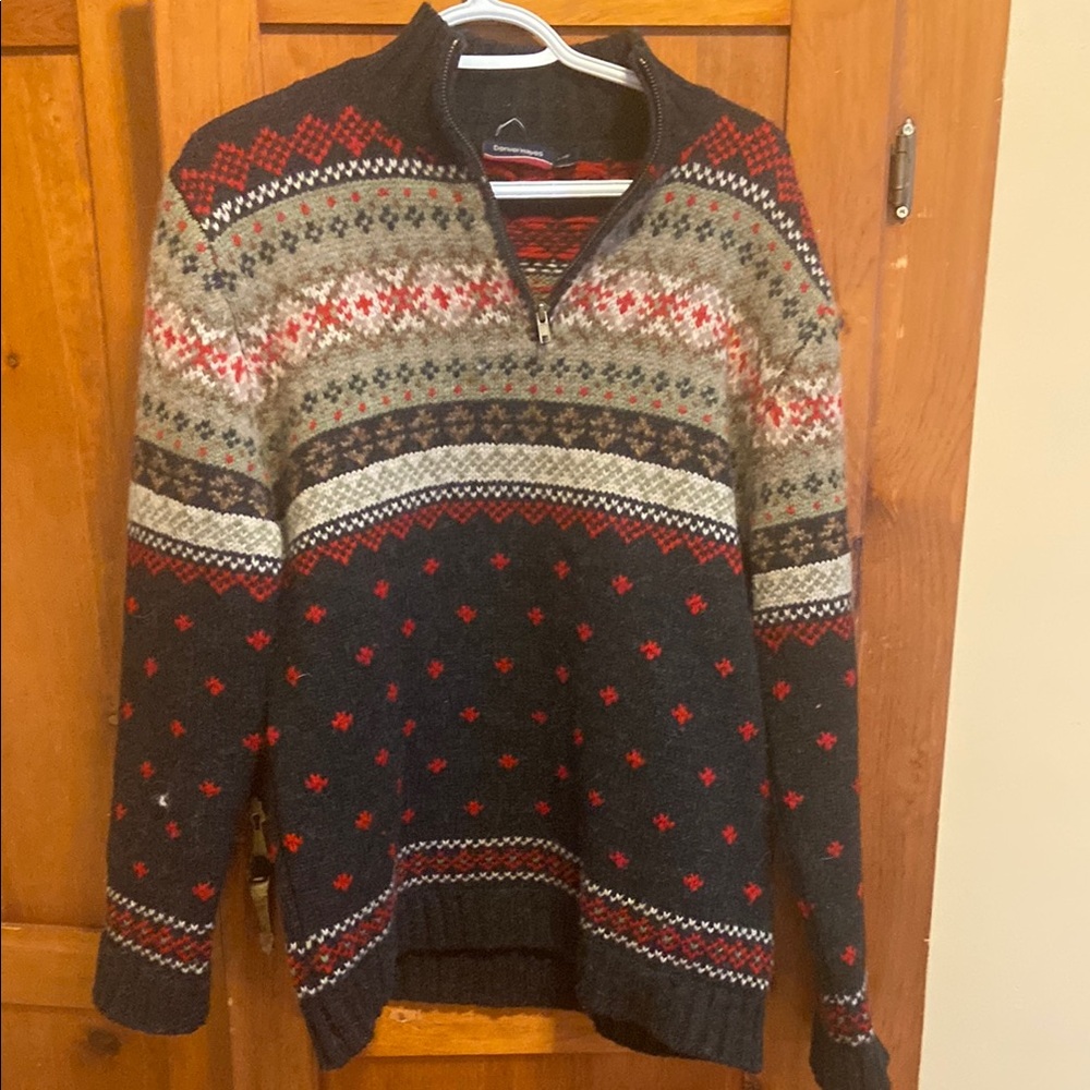 Men's Multicolor Fair Isle Sweater